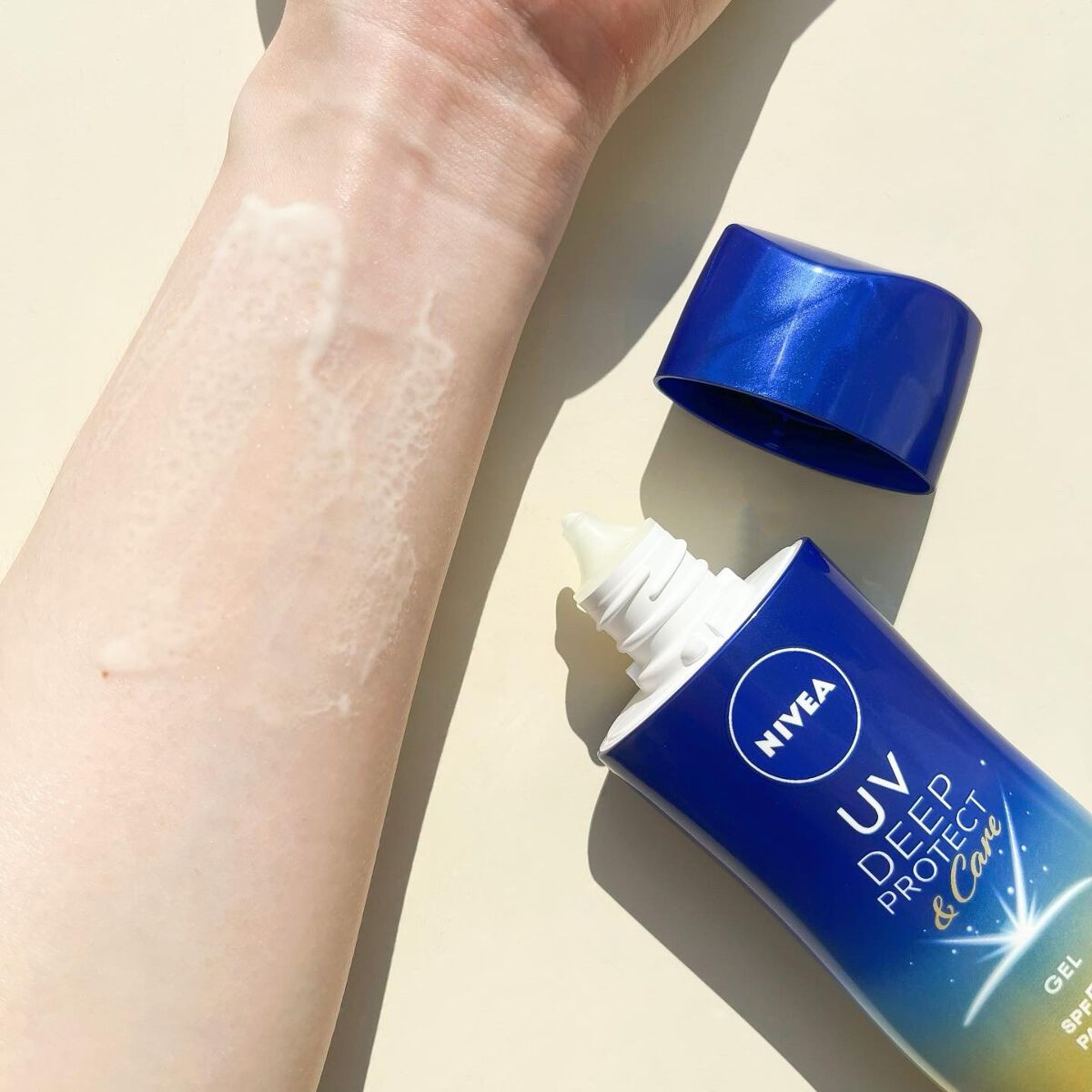 ニベアUV ディープ プロテクト&ケア ジェル/ニベア/日焼け止めジェルを使ったクチコミ(4枚目)