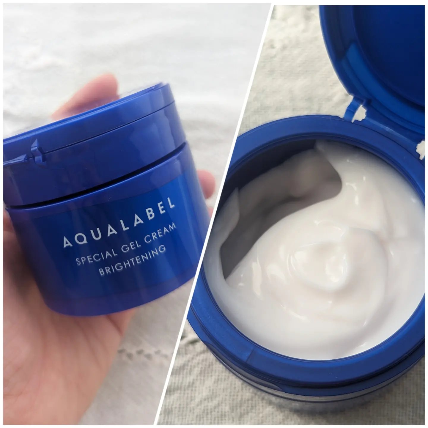 スペシャルジェルクリーム(モイスト)/アクアレーベル/オールインワン化粧品を使ったクチコミ（2枚目）