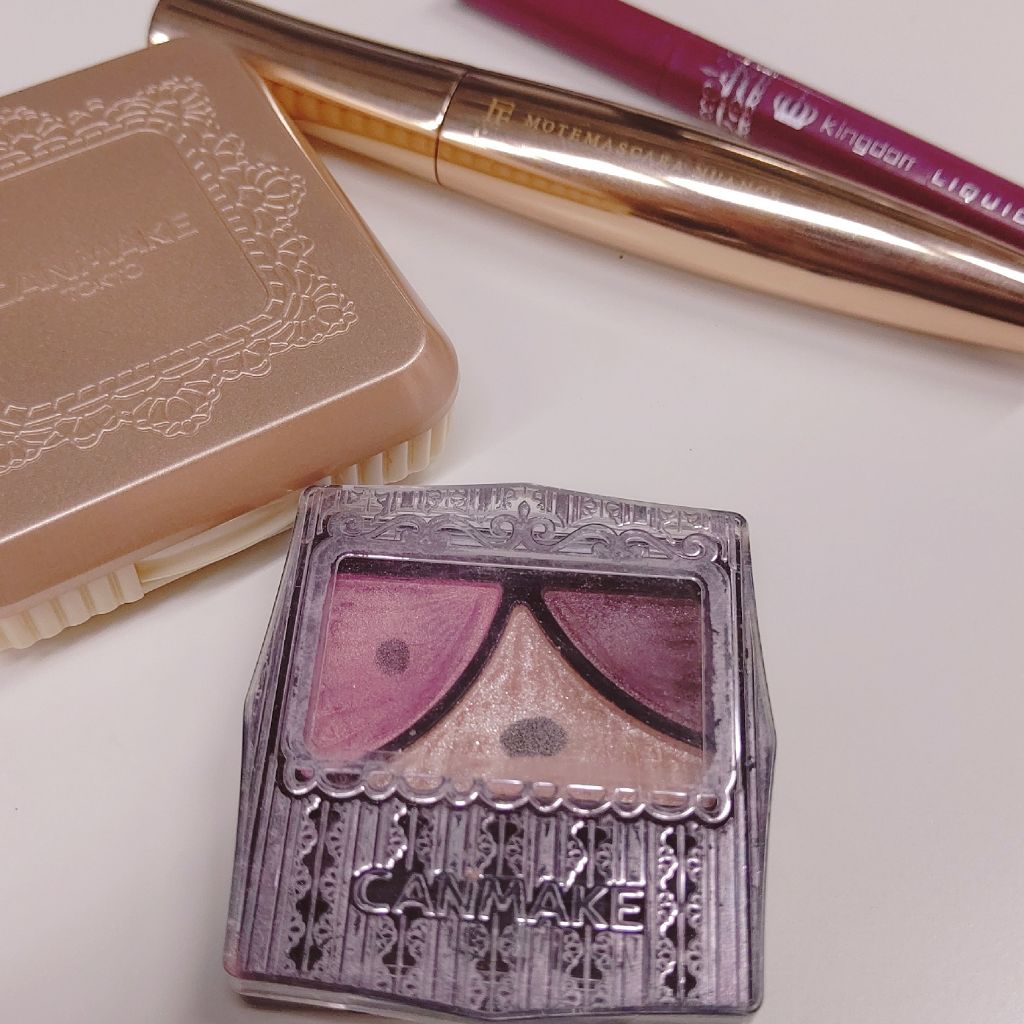 ジューシーピュアアイズ/キャンメイク/アイシャドウパレットを使ったクチコミ(1枚目)