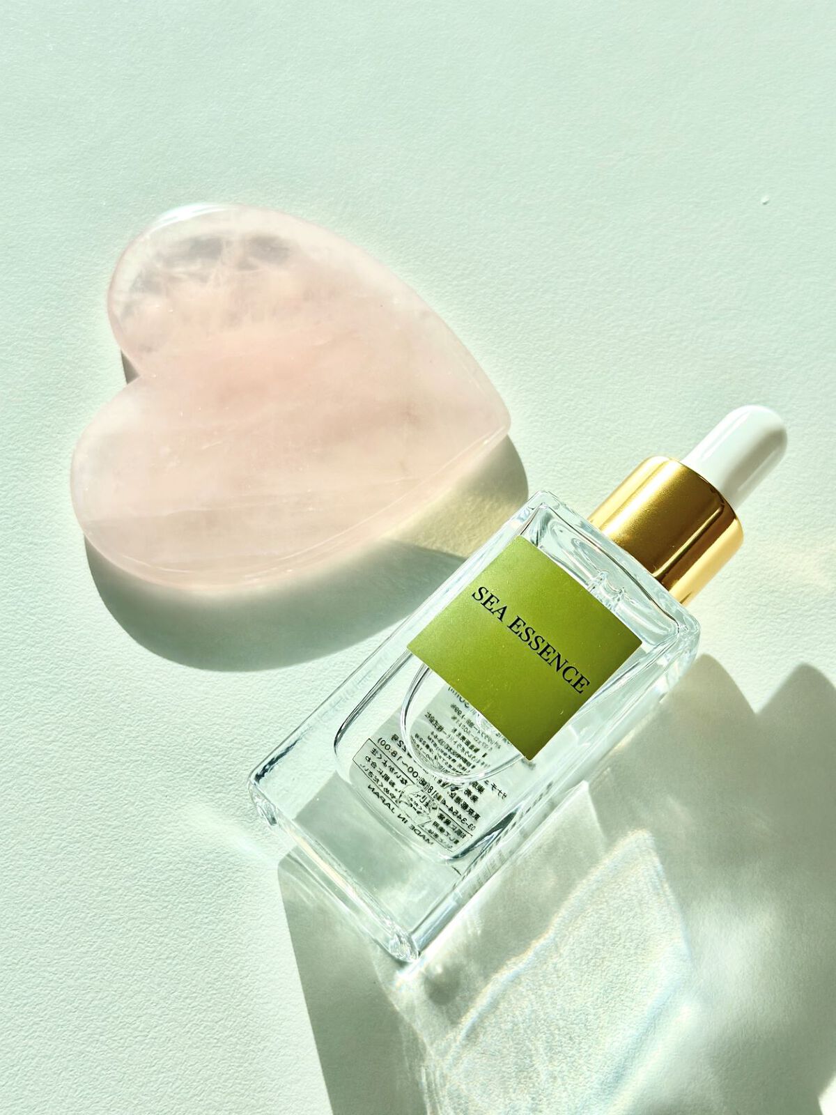 ローズクォーツ美顔プレート/SEA ESSENCE/美顔器・マッサージを使ったクチコミ（1枚目）