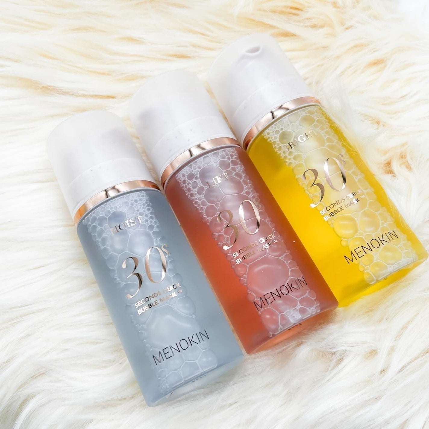 30秒クイックバブルマスク3種セット/MENOKIN/シートマスク・パックを使ったクチコミ(1枚目)