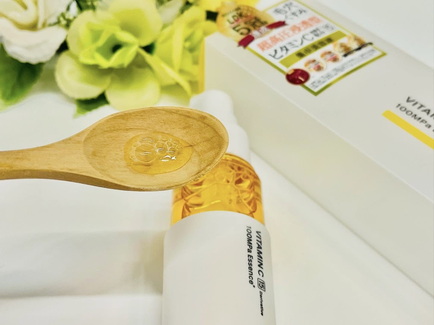 V エッセンス/unlabel/美容液を使ったクチコミ（3枚目）