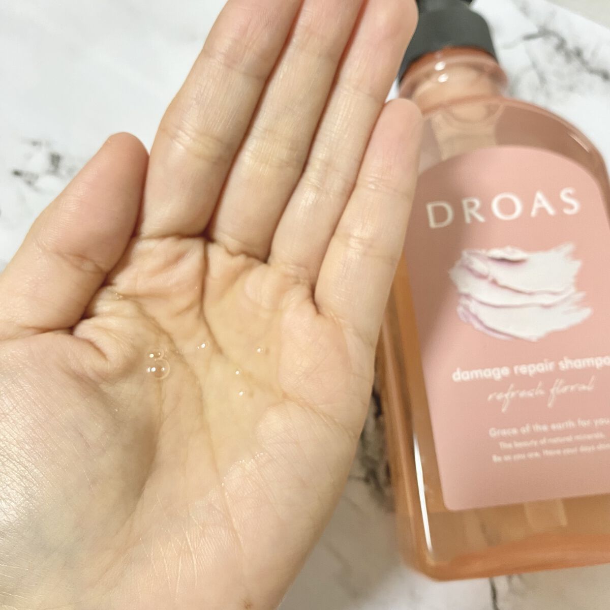 ダメージリペアシャンプー／トリートメント/DROAS/市販シャンプーを使ったクチコミ（2枚目）