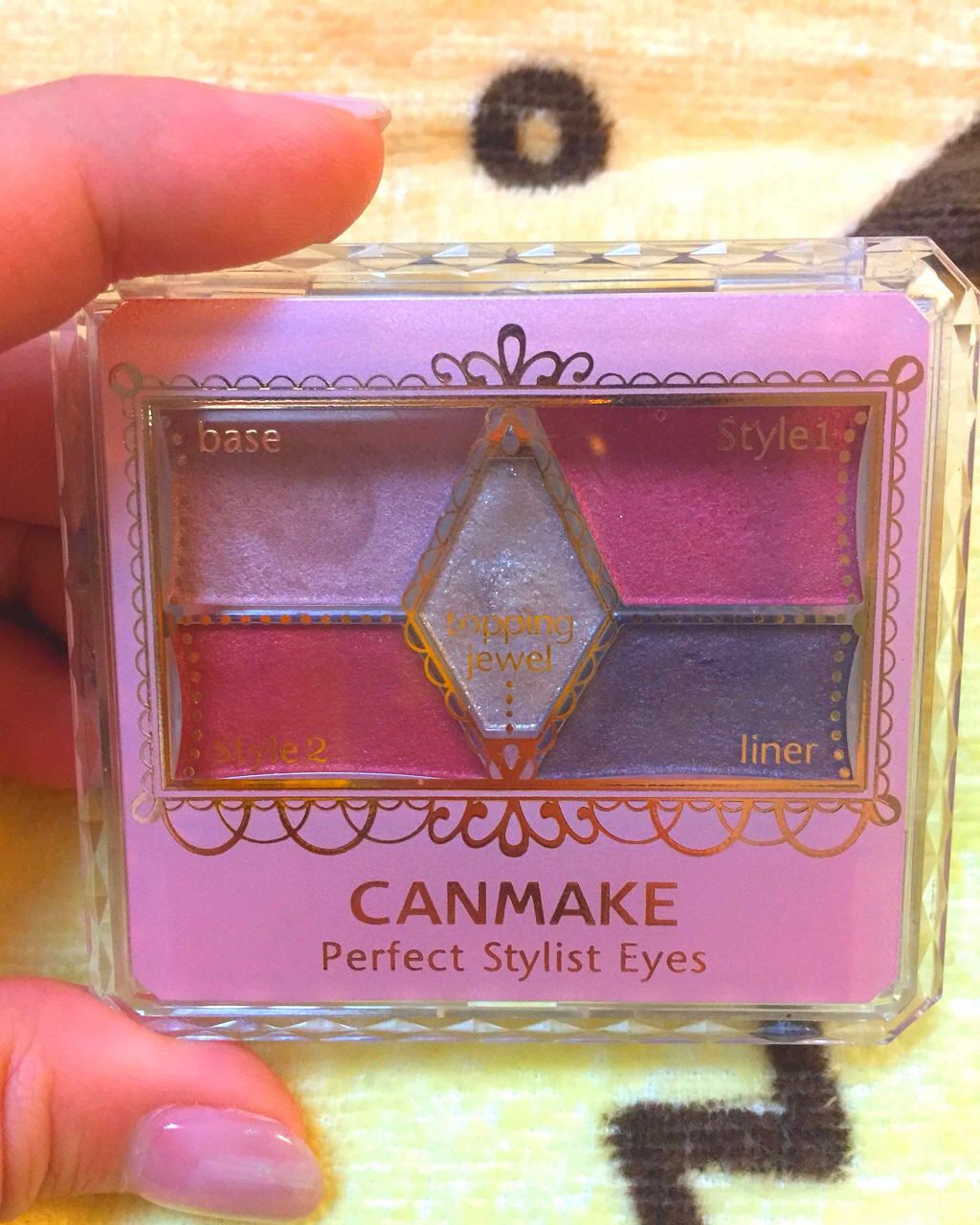 【旧品】パーフェクトスタイリストアイズ/キャンメイク/アイシャドウパレットを使ったクチコミ（1枚目）