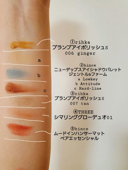 THREE シマリング グロー デュオ/THREE/クリームハイライトを使ったクチコミ(4枚目)