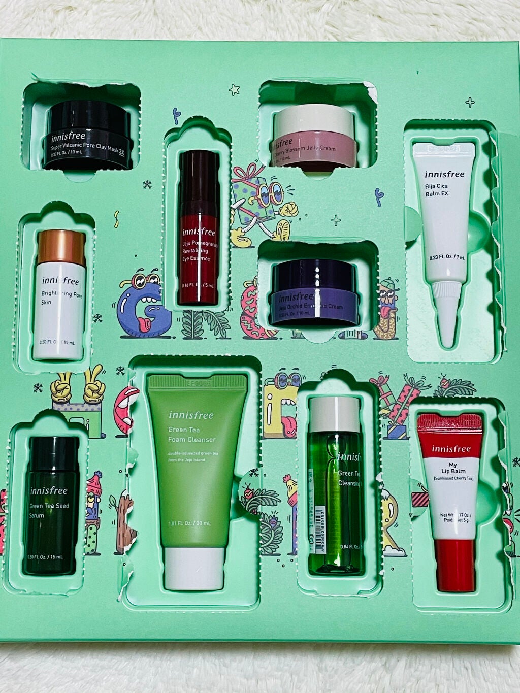 10デイズオブ ホリデーチア ミニセット/innisfree/その他キットセットを使ったクチコミ(3枚目)