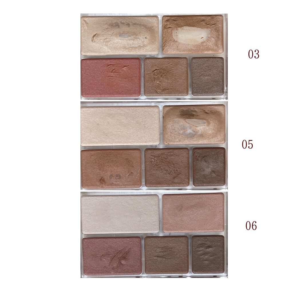 パーフェクトマルチアイズ/キャンメイク/アイシャドウパレットを使ったクチコミ（2枚目）