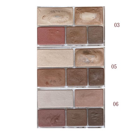 パーフェクトマルチアイズ/キャンメイク/アイシャドウパレットを使ったクチコミ(2枚目)