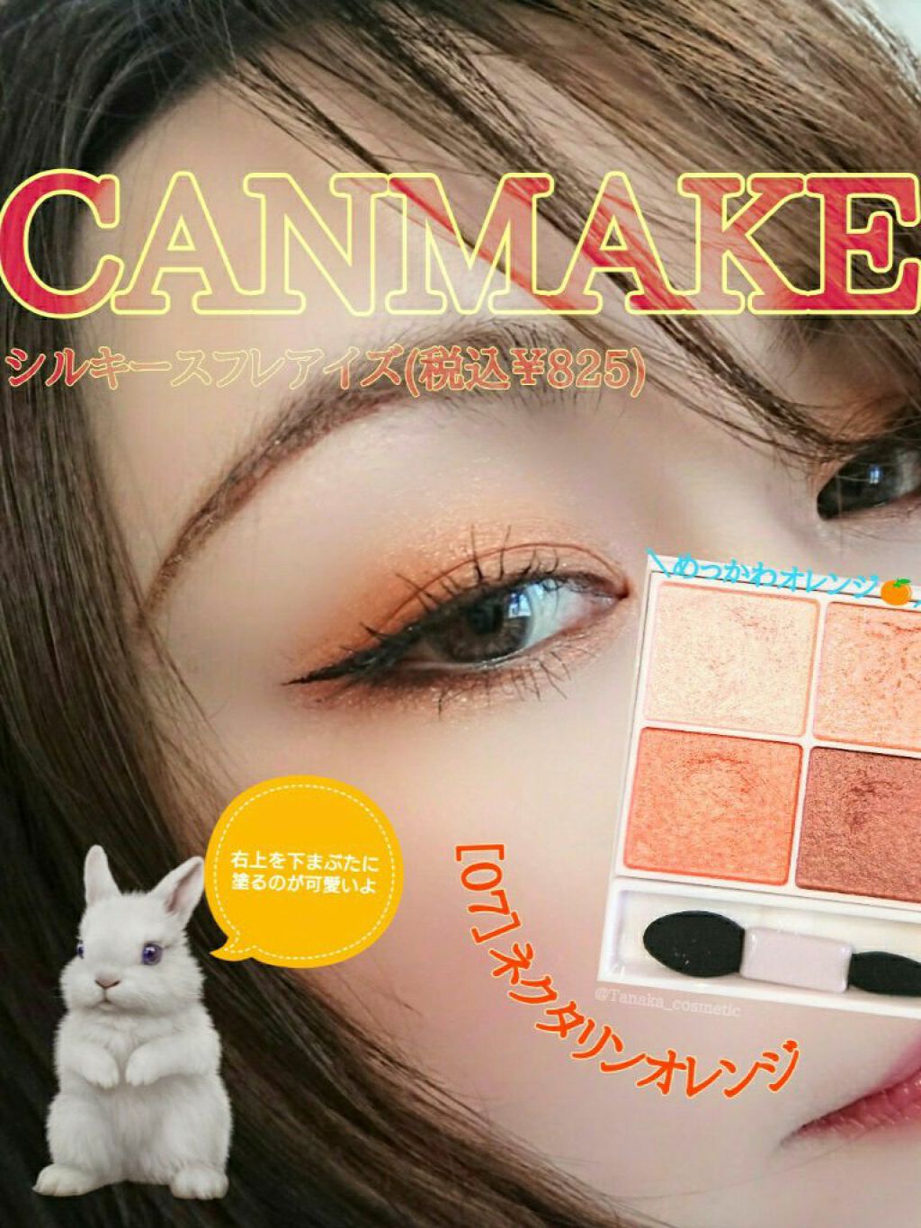 シルキースフレアイズ/キャンメイク/アイシャドウパレットを使ったクチコミ(1枚目)