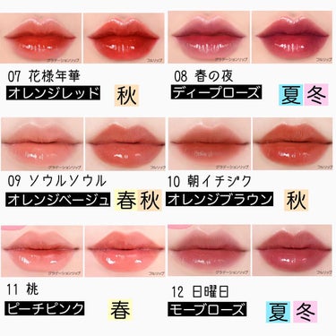 カラリスト☆*°モカママ on LIPS 「.【AMUSEデューティントパーソナルカラー分類】韓国コスメA..」（3枚目）