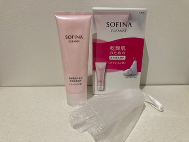 乾燥肌のための美容液洗顔料〈クッション泡〉/SOFINA/洗顔フォームを使ったクチコミ（1枚目）