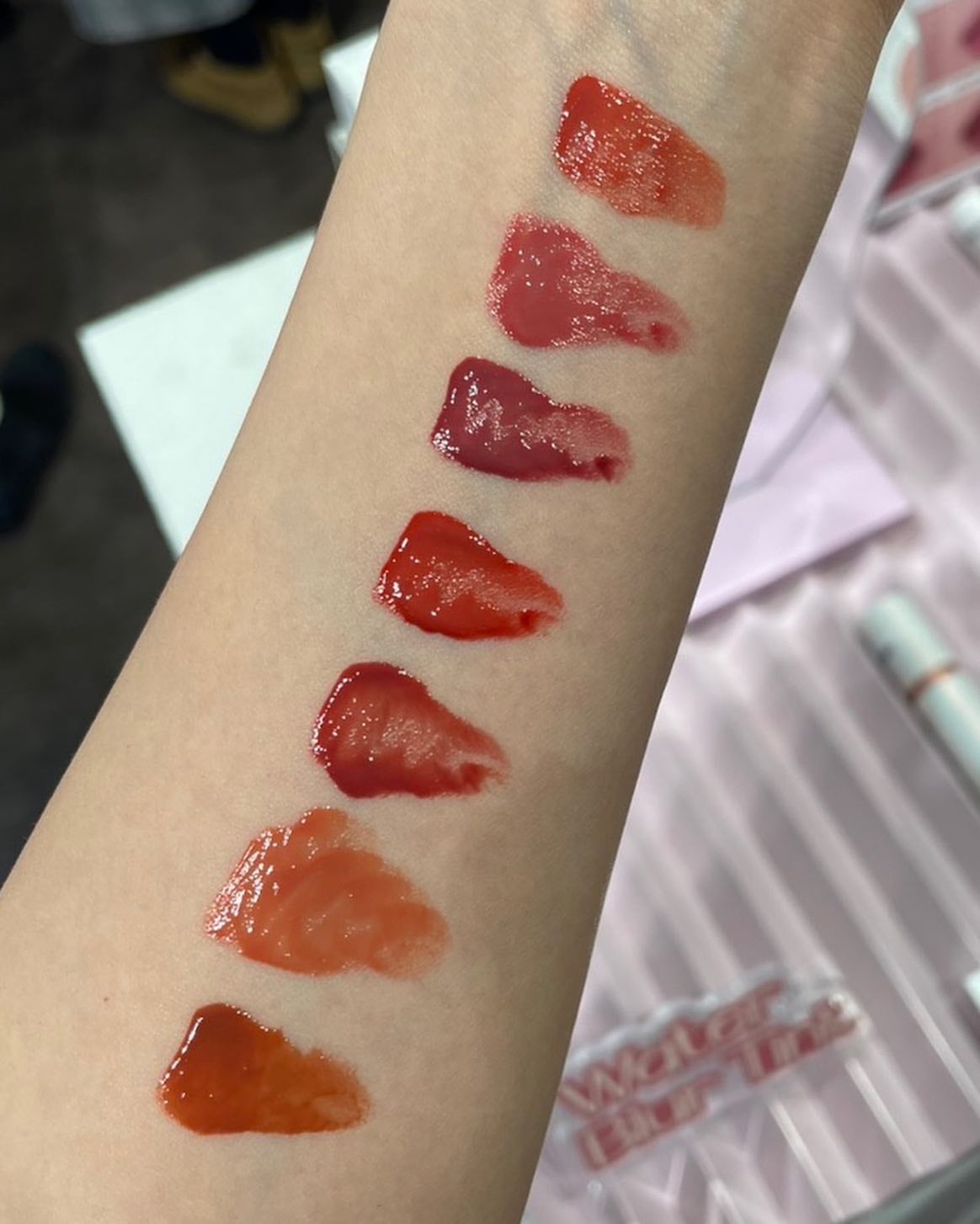 シンプレイン ウォーターブラーティント/Sim;plain/リップティントを使ったクチコミ(8枚目)