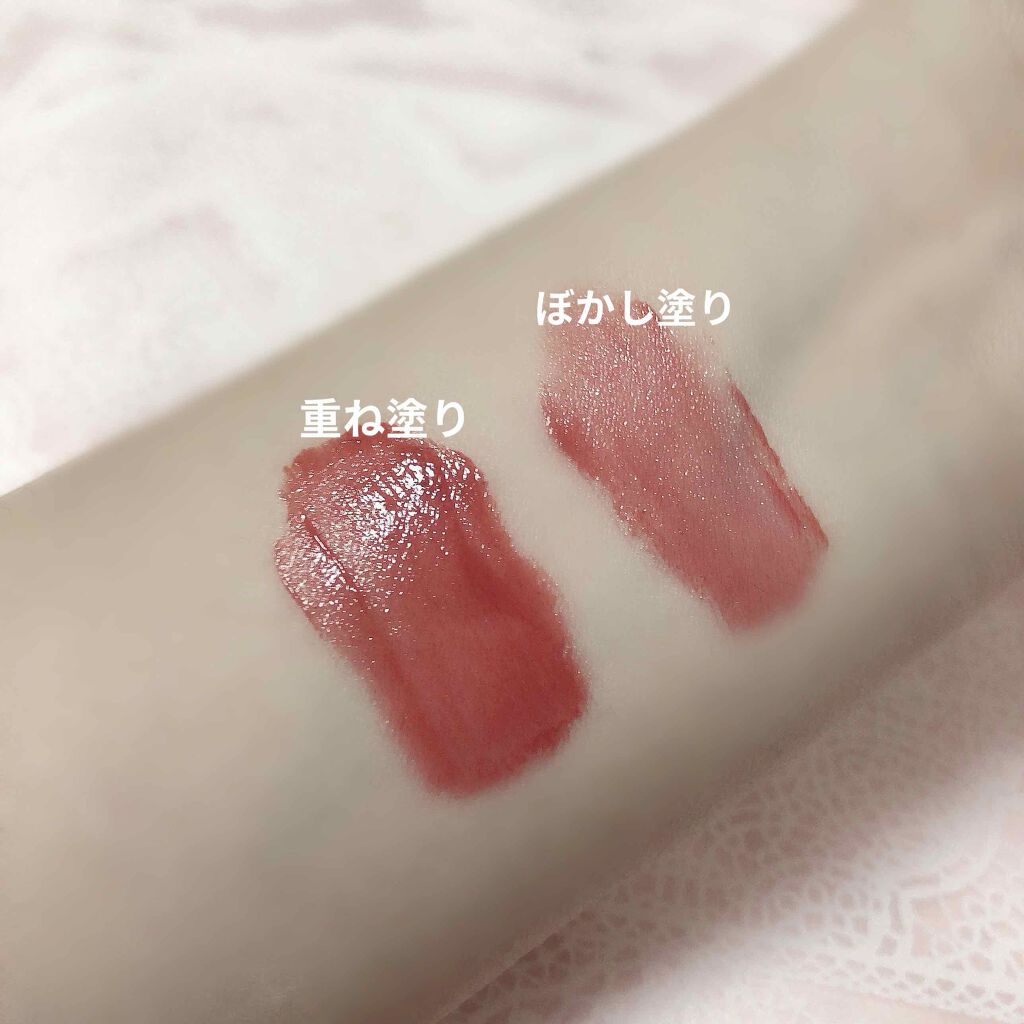 ジューシーラスティングティント/rom&nd/リップティントを使ったクチコミ（2枚目）