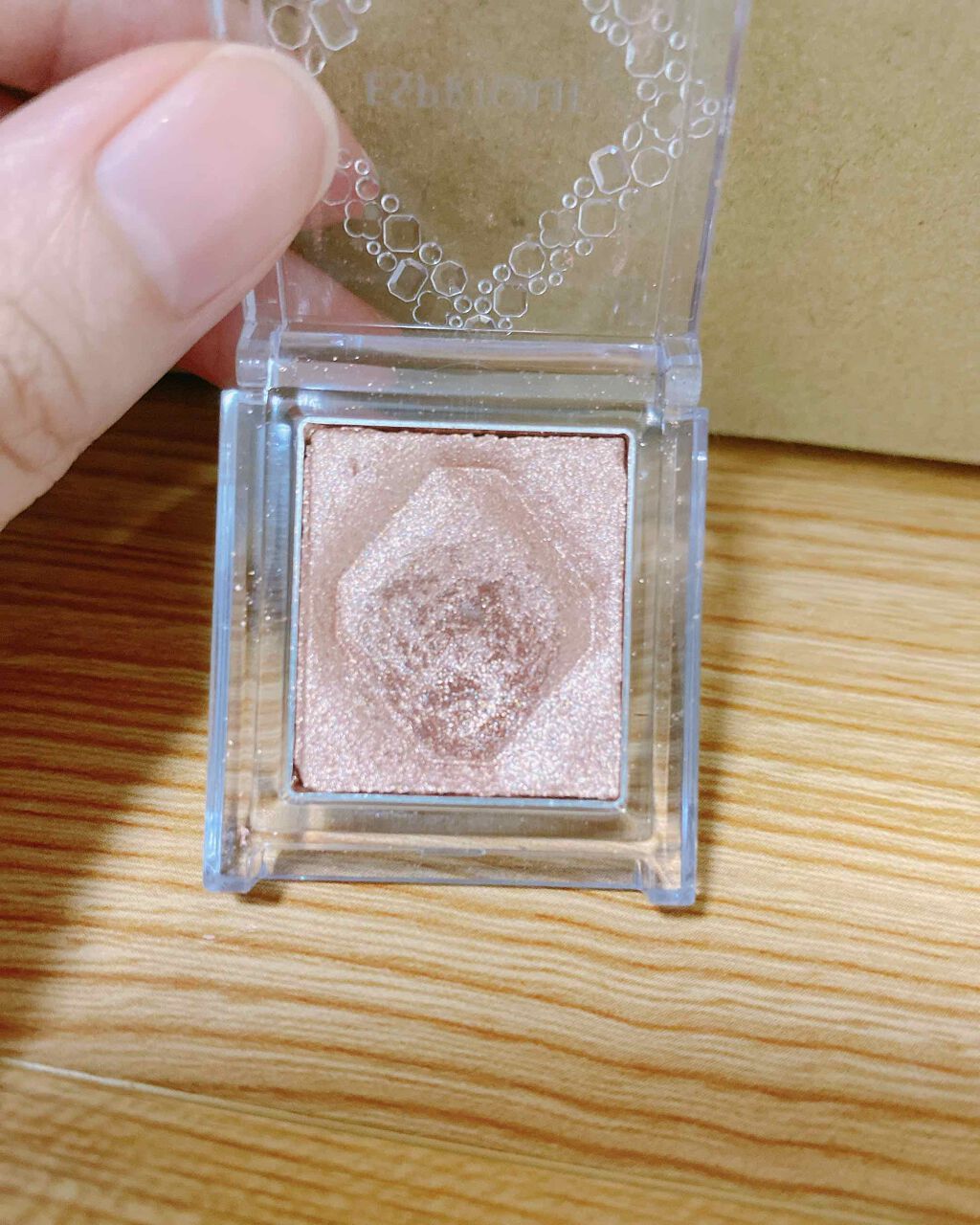 セレクト アイカラー BR302 ウォームブラウン/ESPRIQUE/単色アイシャドウを使ったクチコミ（1枚目）