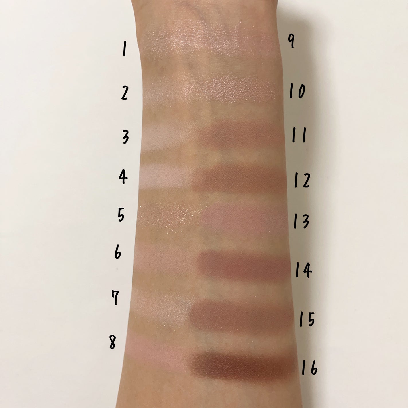 ソフトブラーリングアイパレット/wakemake/アイシャドウパレットを使ったクチコミ(3枚目)