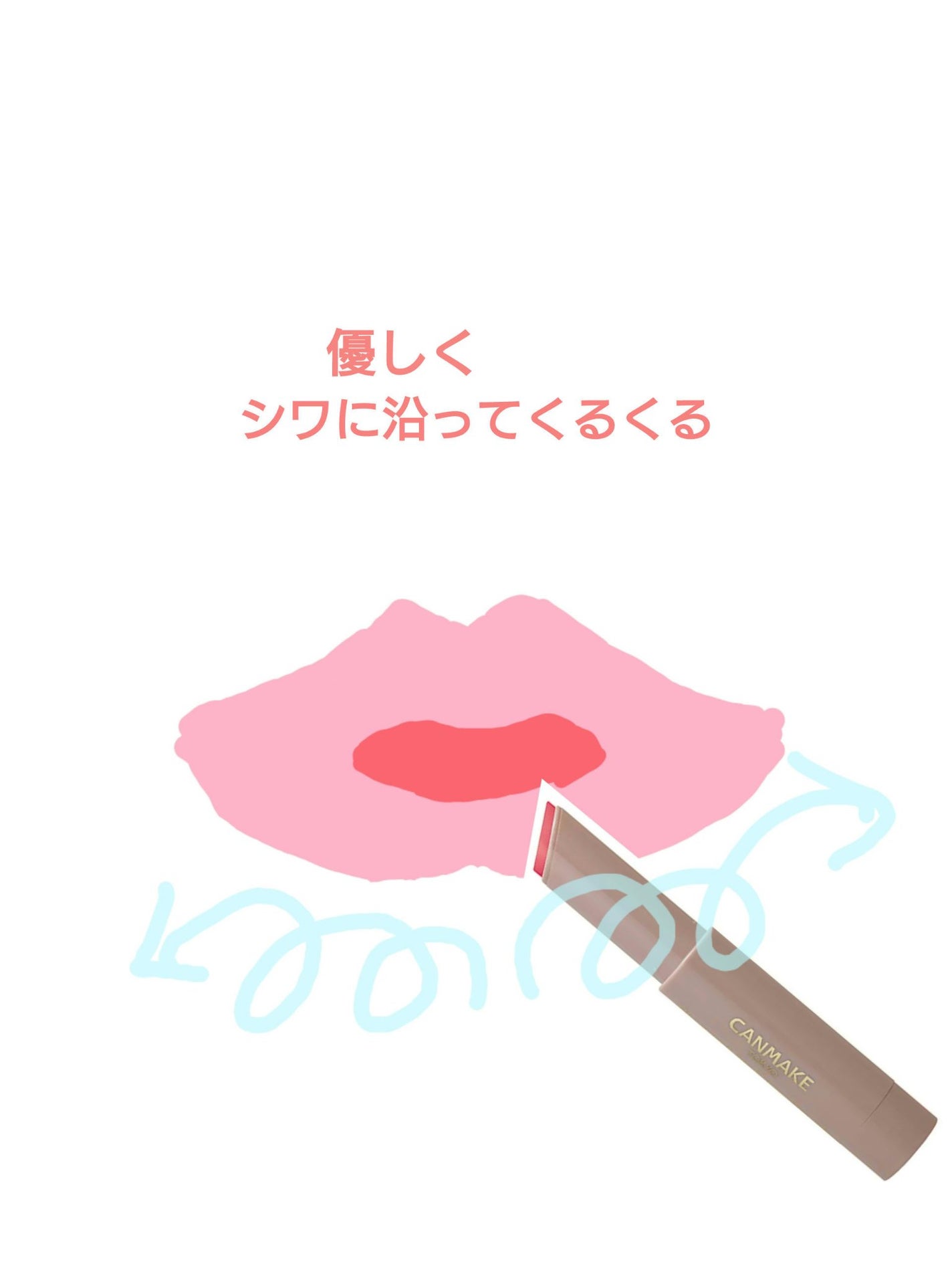 プランプリップケアスクラブ/キャンメイク/リップスクラブを使ったクチコミ(2枚目)