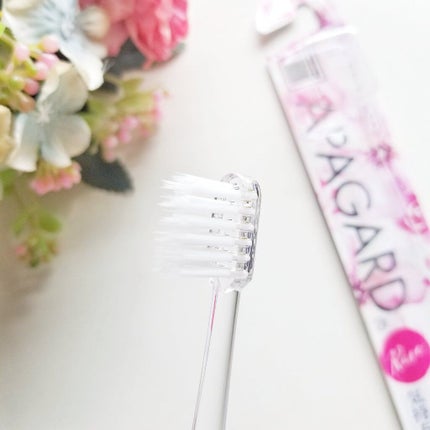 アパガードクリスタル歯ブラシ/アパガード/歯ブラシを使ったクチコミ(2枚目)