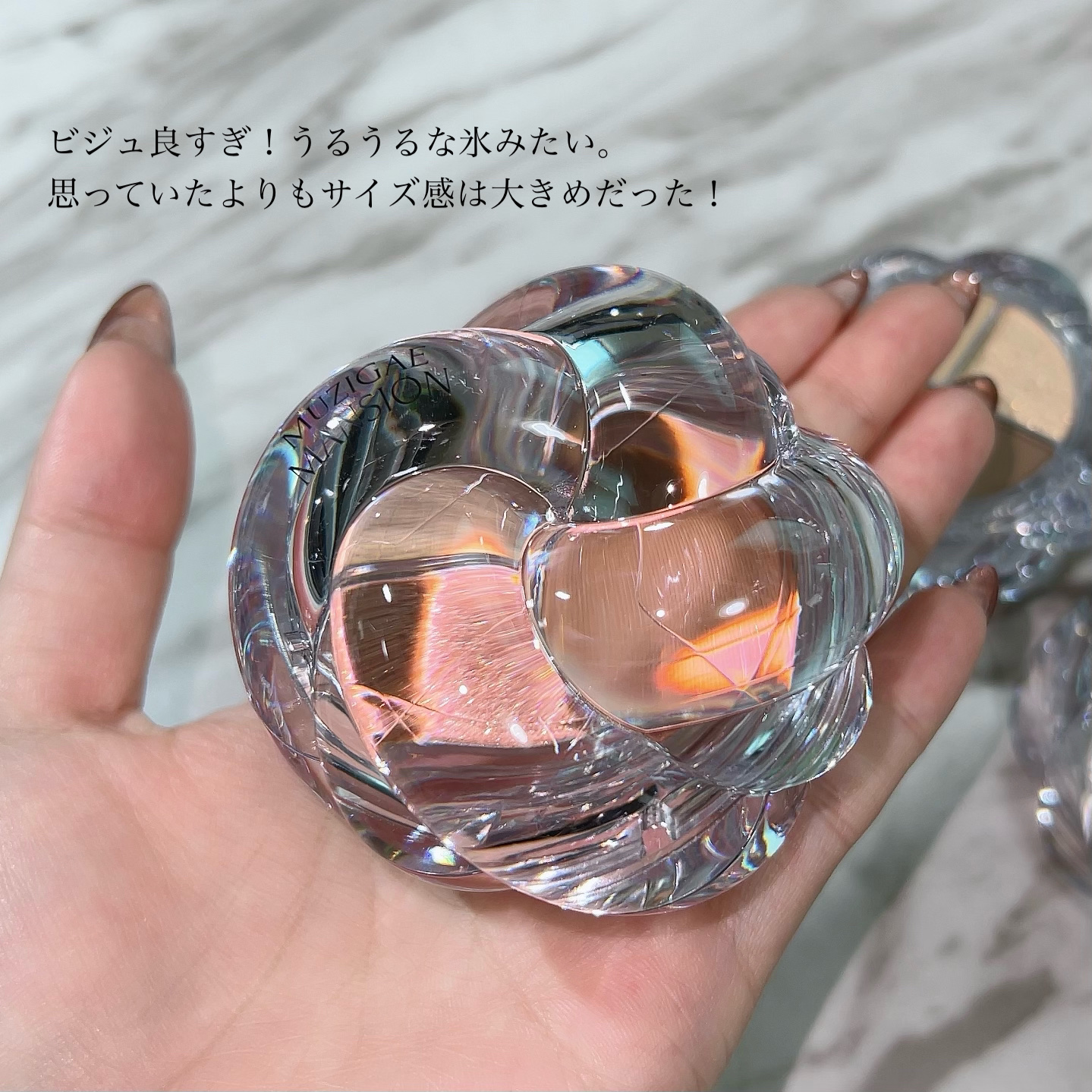 アイシーグロウティント 05 Tempting/MUZIGAE MANSION/口紅を使ったクチコミ（3枚目）