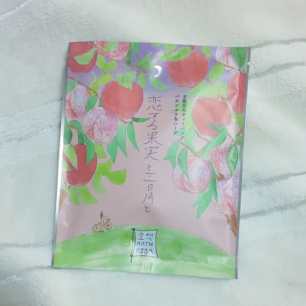 空想バスルーム 恋する果実と三日月と/charley/無機塩系入浴剤を使ったクチコミ(1枚目)