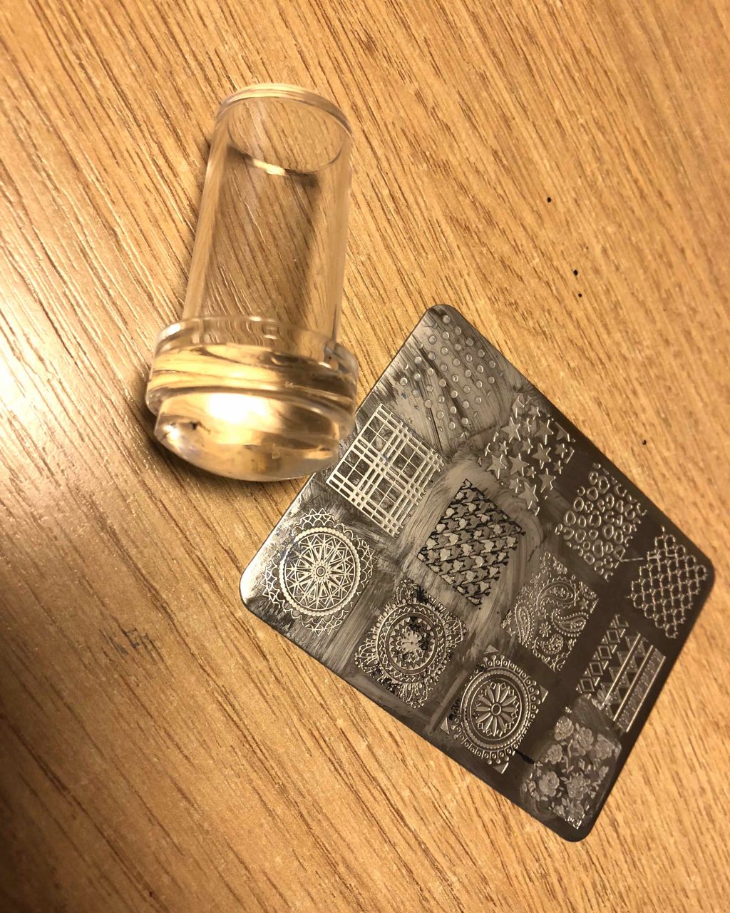 ネイルスタンププレート/DAISO/ネイル用品を使ったクチコミ(3枚目)