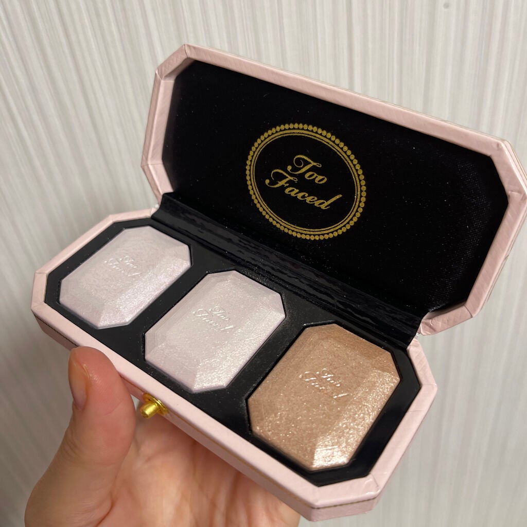 ~ダイヤモンドライト シリーズ~ マルチユース ハイライター トリオ/Too Faced/パウダーハイライトを使ったクチコミ(1枚目)