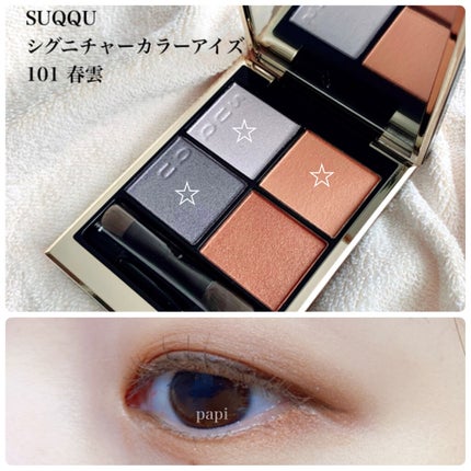 シグニチャー カラー アイズ/SUQQU/アイシャドウパレットを使ったクチコミ(5枚目)