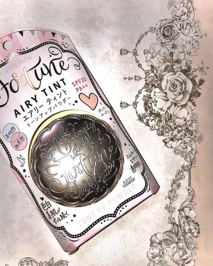 スキンティント トーンアップ パウダー(おしろい)/フォーチュン/プレストパウダーを使ったクチコミ(1枚目)