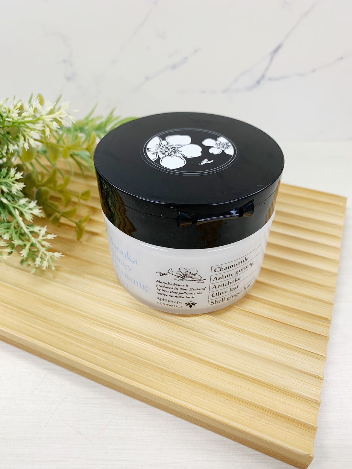 マヌカハニー クレンジングバーム/アピセラピーコスメティクス/クレンジングバームを使ったクチコミ(4枚目)