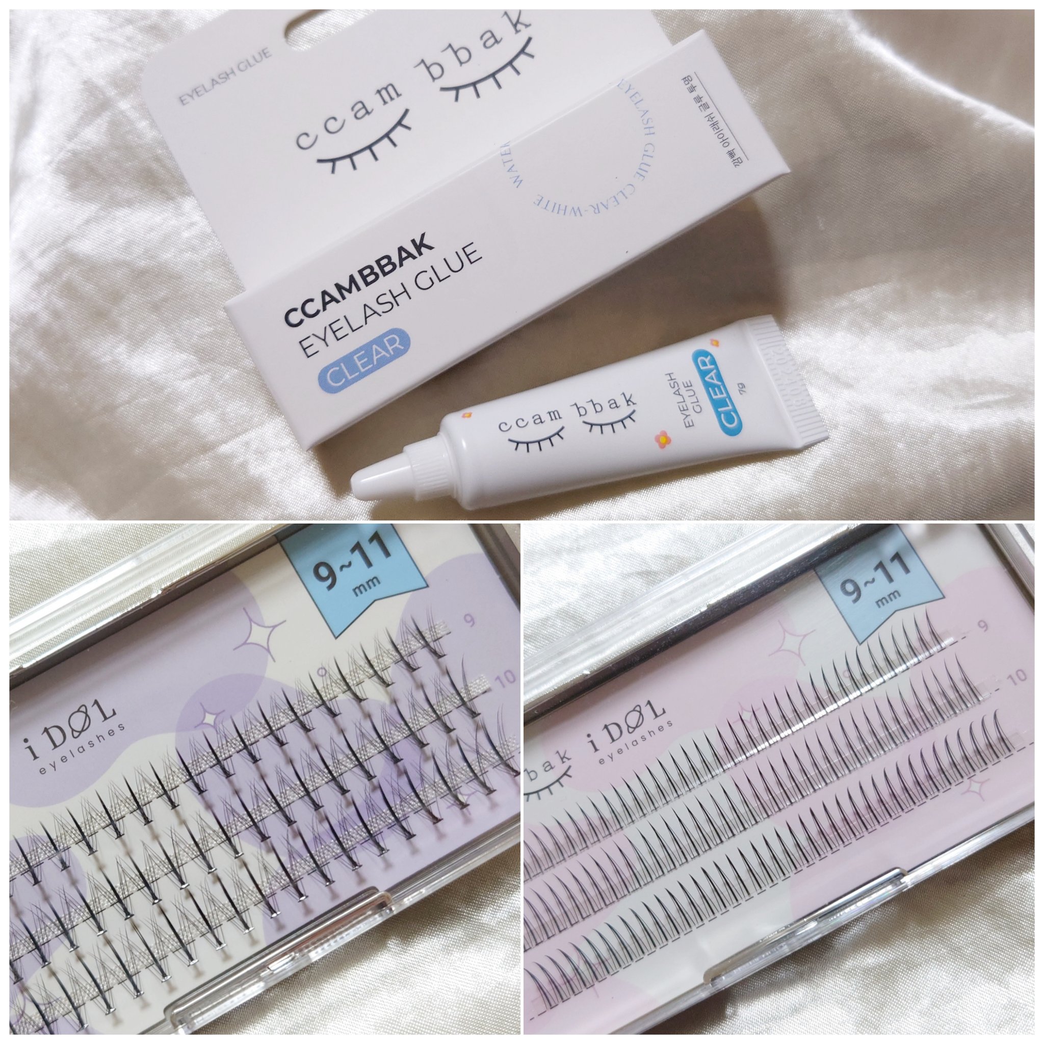 EYELASH GLUE CLEAR/CCAM BBAK/つけまつげを使ったクチコミ（2枚目）