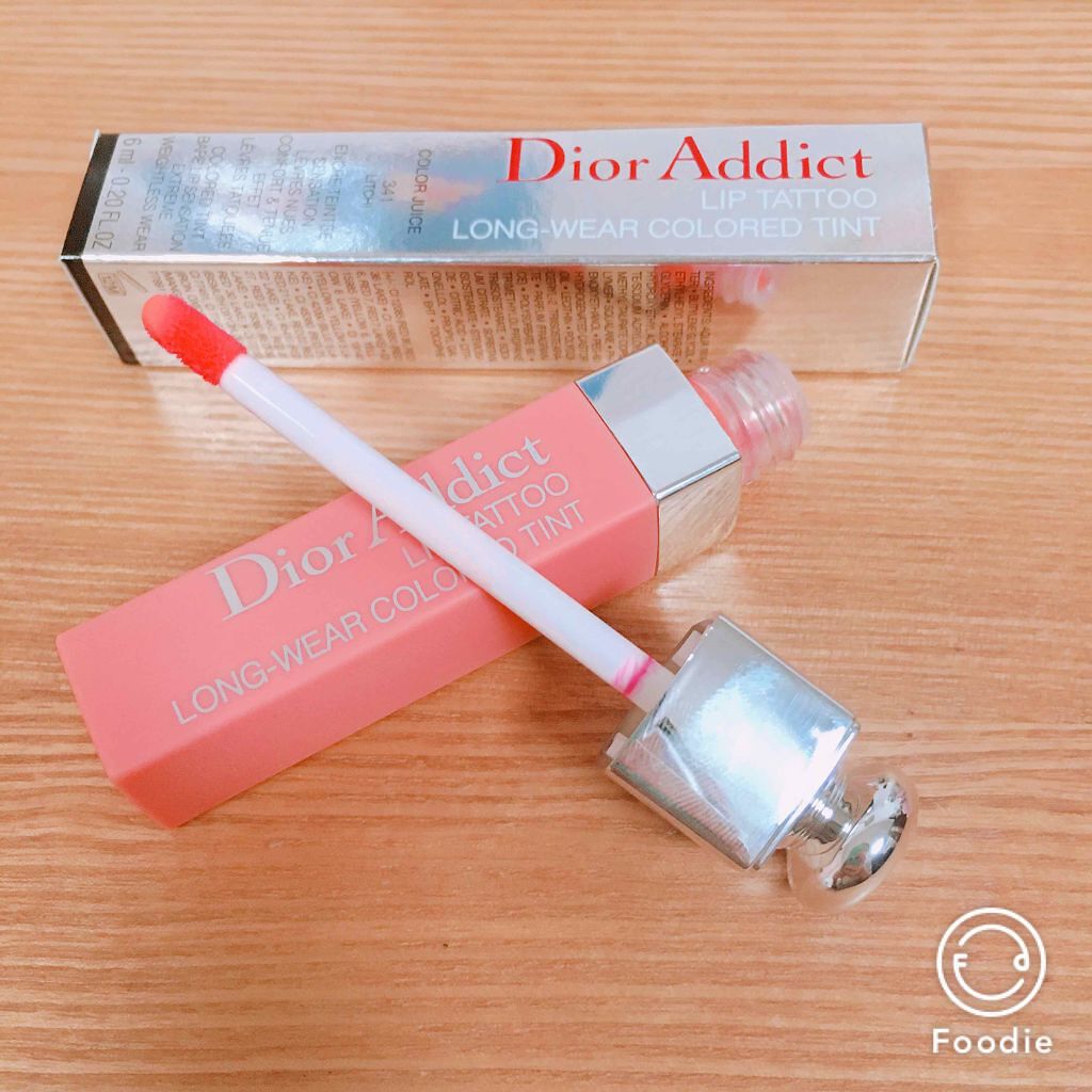 【旧】ディオール アディクト リップ ティント/Dior/リップグロスを使ったクチコミ（1枚目）