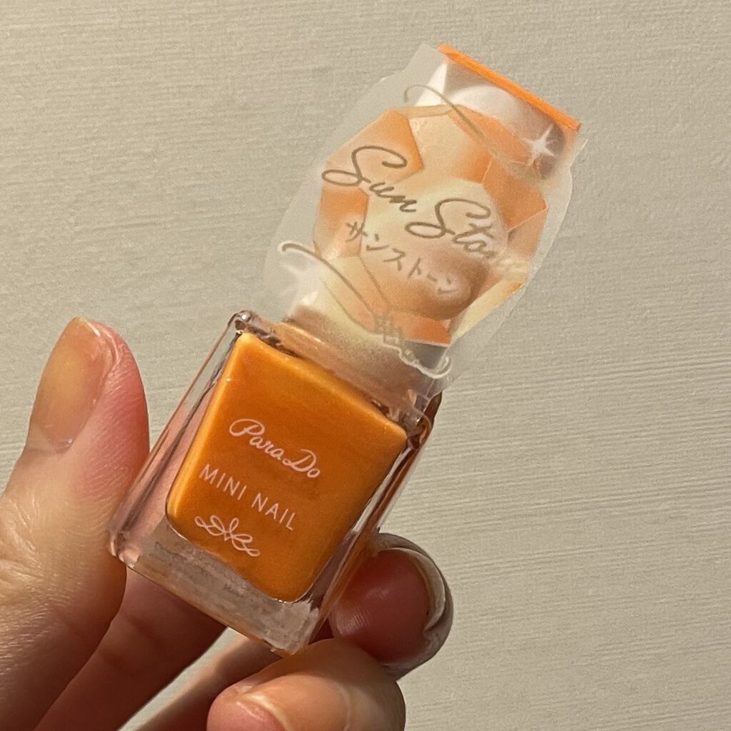 ミニネイル OR03 サンストーン/パラドゥ/マニキュアを使ったクチコミ（1枚目）