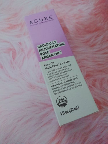 Radically Rejuvenating Rose Argan Oil/Acure Organics/フェイスオイルを使ったクチコミ（2枚目）