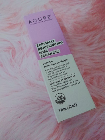 Radically Rejuvenating Rose Argan Oil/Acure Organics/フェイスオイルを使ったクチコミ(2枚目)