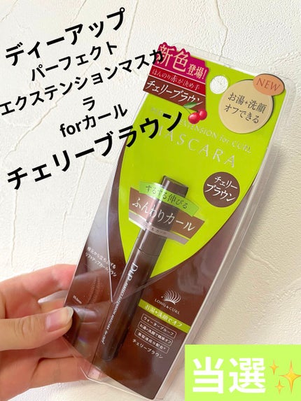 パーフェクトエクステンション マスカラ for カール/D-UP/マスカラを使ったクチコミ(1枚目)