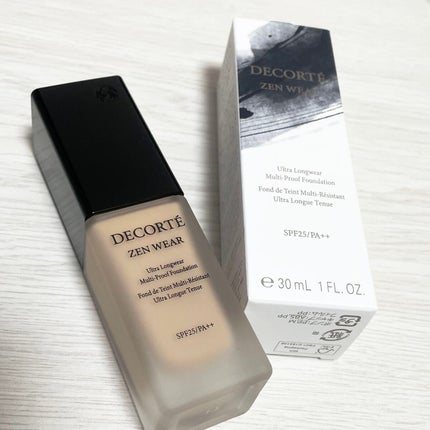 ゼン ウェア フルイド/DECORTÉ/リキッドファンデーションを使ったクチコミ(1枚目)