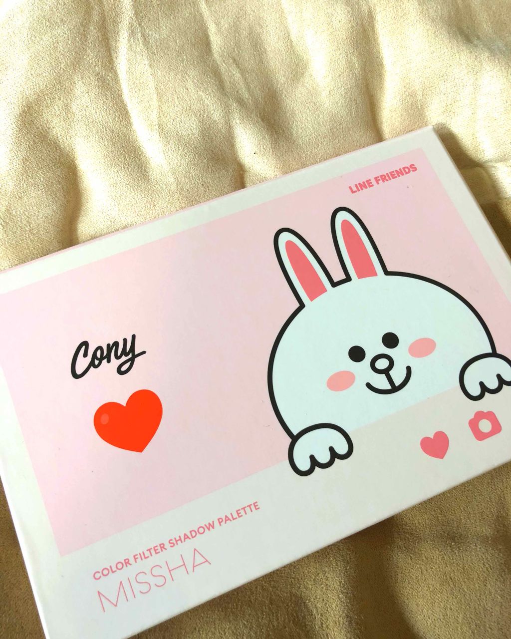 カラーフィルターシャドウパレット(ラインフレンズエディション)/MISSHA/アイシャドウパレットを使ったクチコミ(1枚目)
