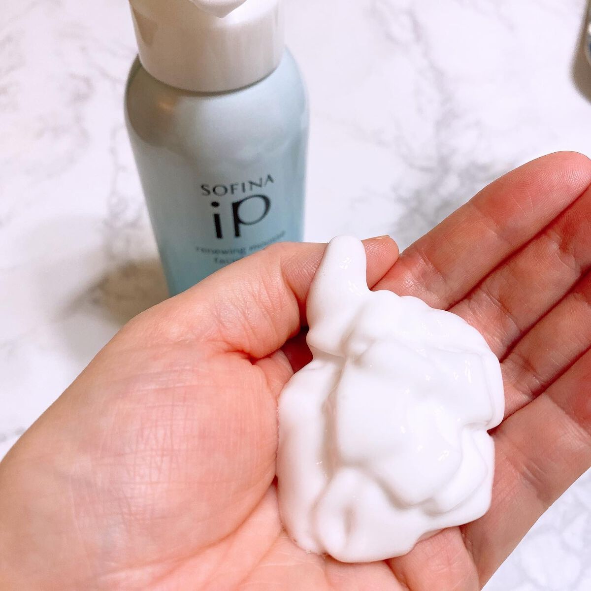 ソフィーナ iP リニュー ムース ウォッシュ/SOFINA iP/泡洗顔を使ったクチコミ(3枚目)