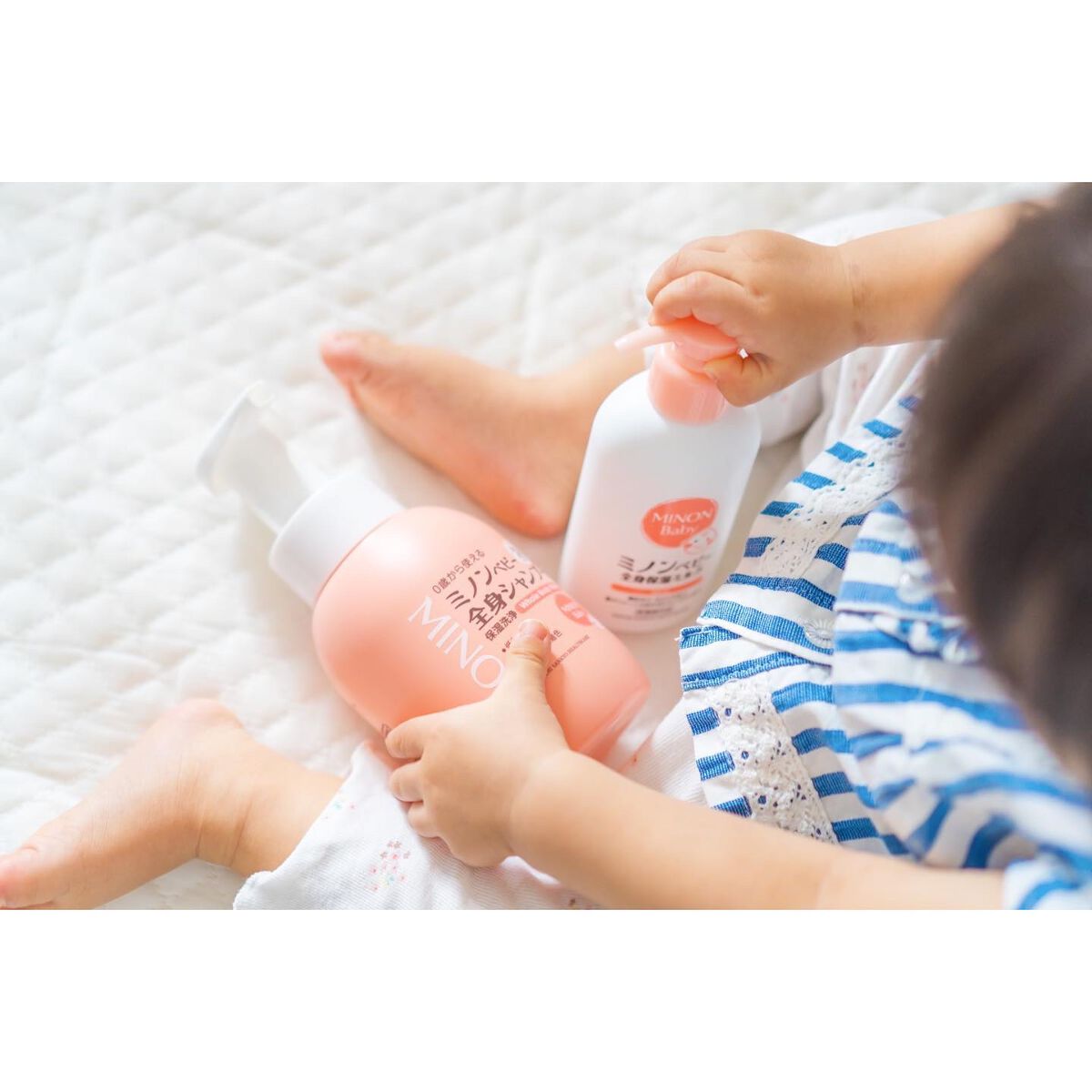 ミノンベビー全身保湿ミルク/ミノン/ボディミルクを使ったクチコミ（1枚目）