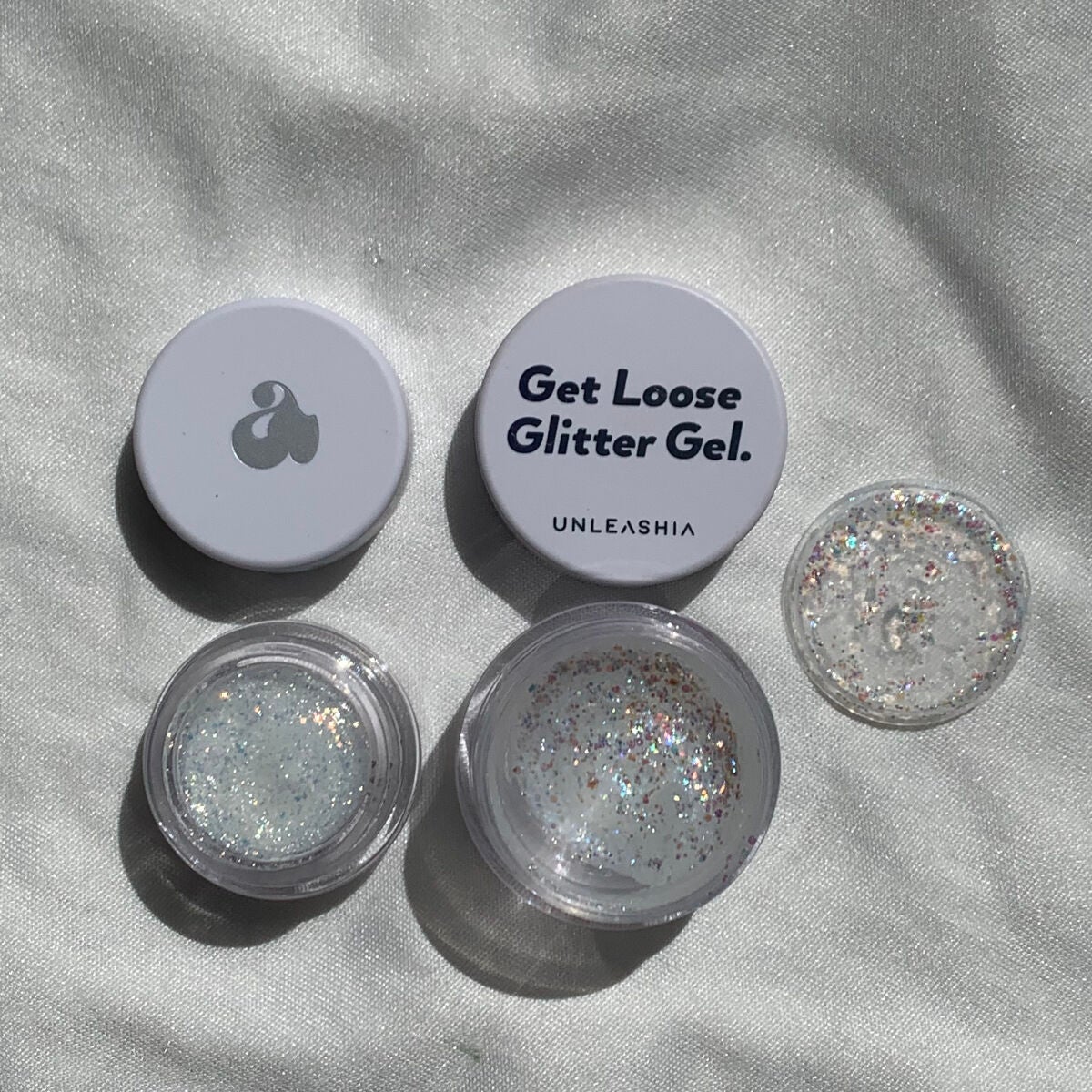ゲットルーズグリッタージェル/unleashia/グリッターを使ったクチコミ(3枚目)