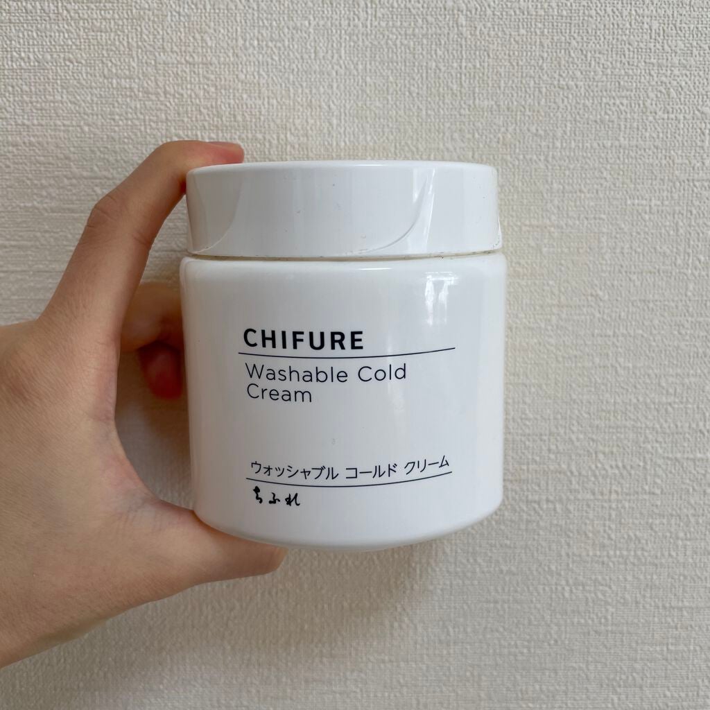 ウォッシャブル コールド クリーム/ちふれ/クレンジングクリームを使ったクチコミ(1枚目)