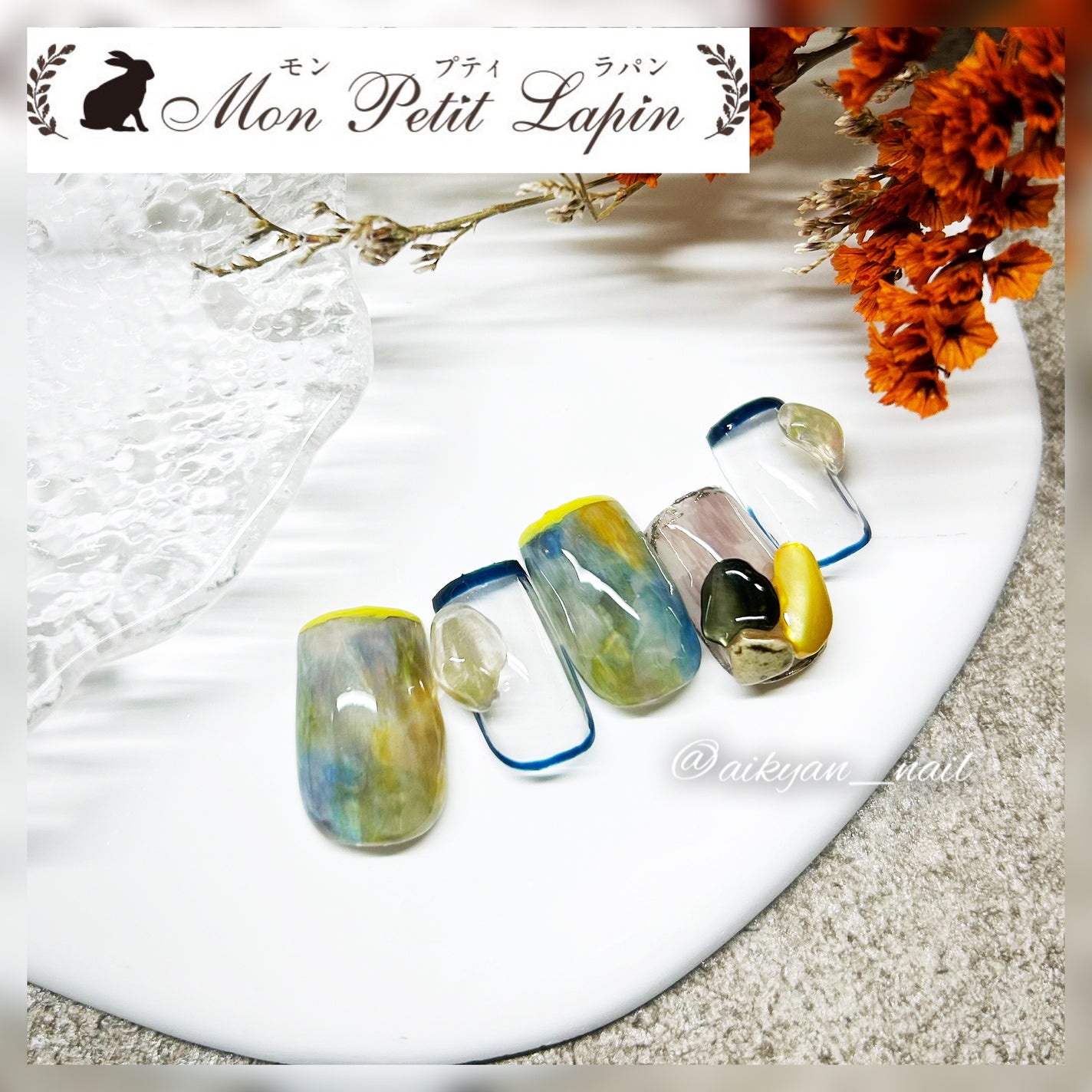 Cray Artgel/mon petit lapin/ジェルネイルを使ったクチコミ(1枚目)