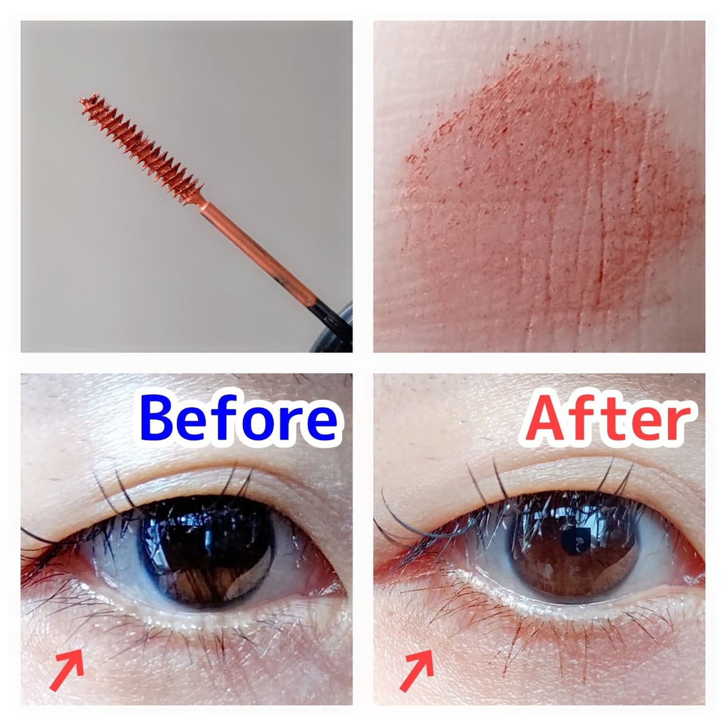 「塗るつけまつげ」自まつげ際立てタイプ/デジャヴュ/マスカラを使ったクチコミ(2枚目)