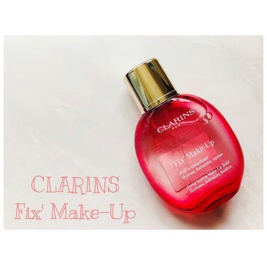 フィックス メイクアップ/CLARINS/ミスト状化粧水を使ったクチコミ（1枚目）