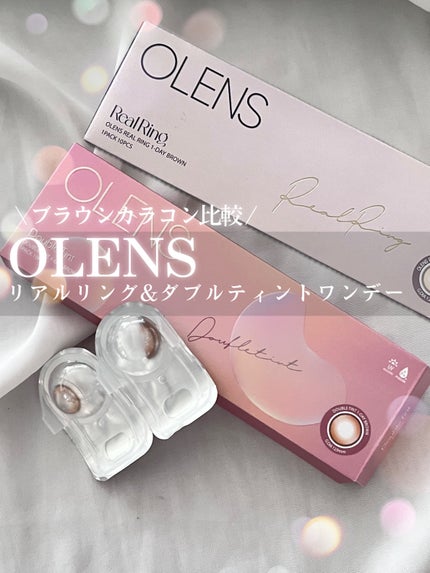Real Ring 1day/OLENS/ワンデー(1DAY)カラコンを使ったクチコミ(1枚目)