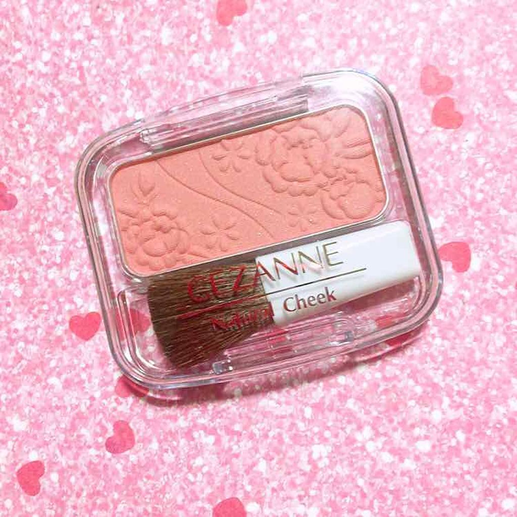 ナチュラル チークN/CEZANNE/パウダーチークを使ったクチコミ(1枚目)