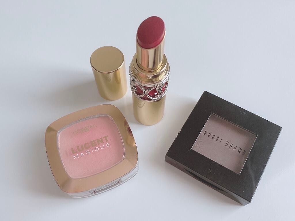 ルージュ ヴォリュプテ シャイン/YVES SAINT LAURENT BEAUTE/口紅を使ったクチコミ(1枚目)