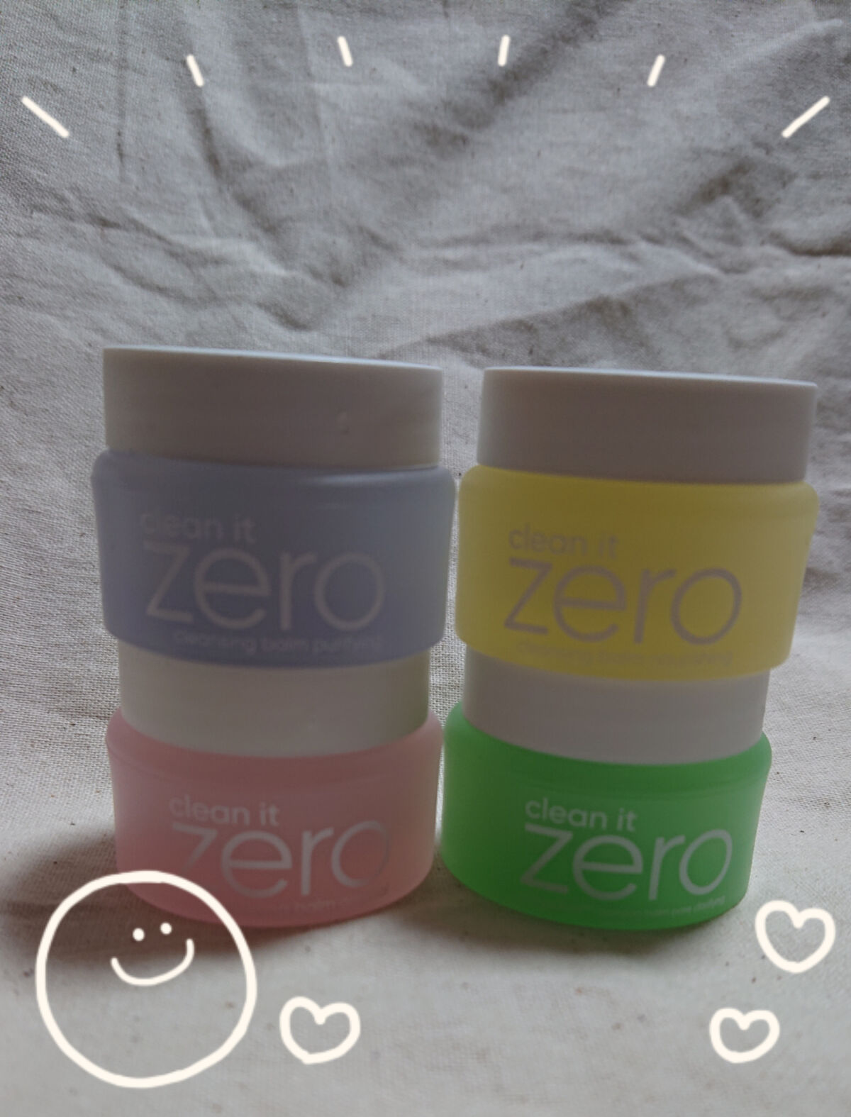 バニラコクレンジングバーム ディスカバリーキット/BANILA CO/その他キットセットを使ったクチコミ（1枚目）