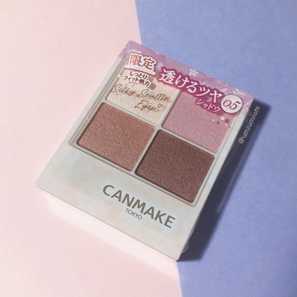 シルキースフレアイズ/キャンメイク/アイシャドウパレットを使ったクチコミ(5枚目)