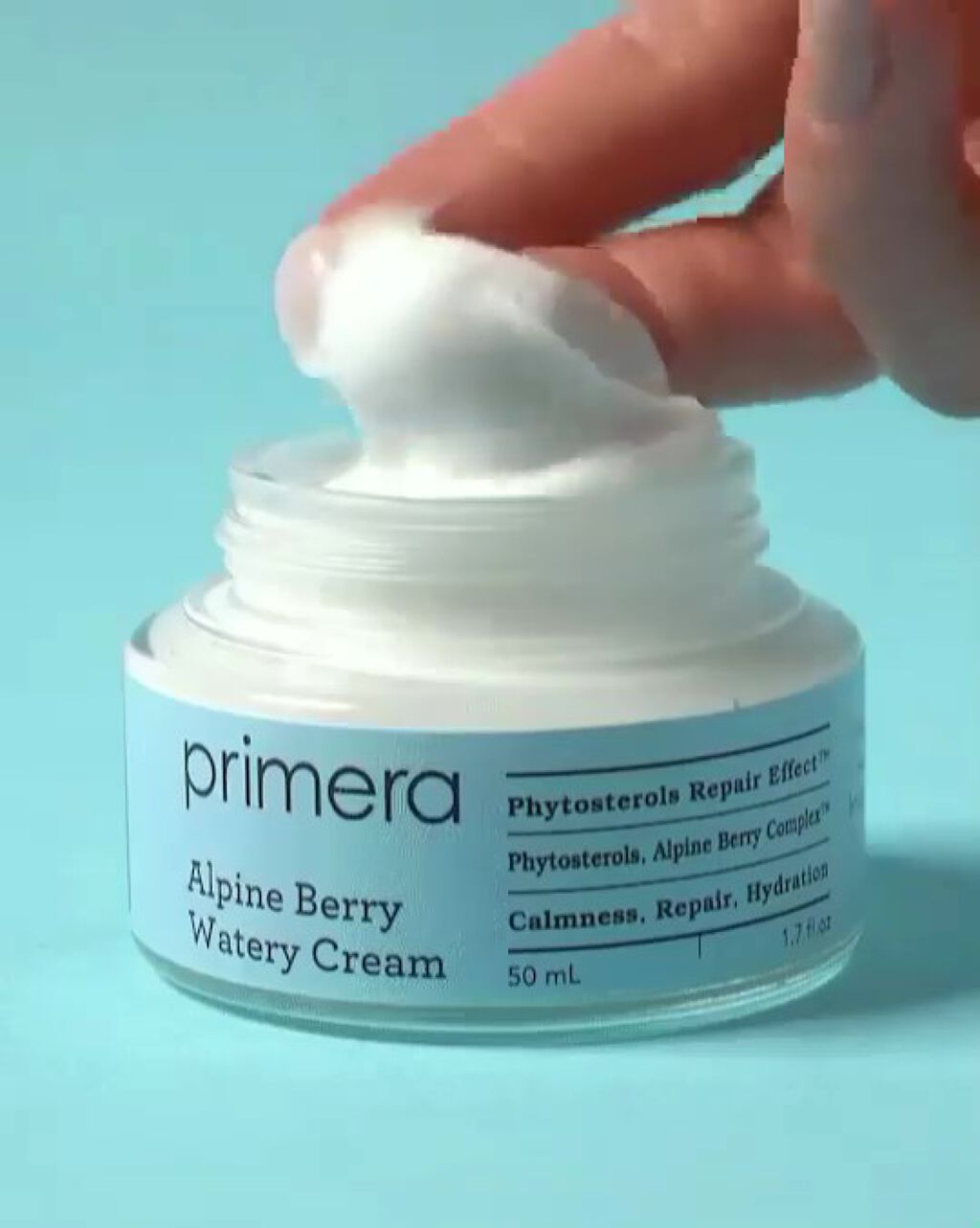 アルパインベリーウォータークリーム 50ml/primera/フェイスクリームを使ったクチコミ（2枚目）