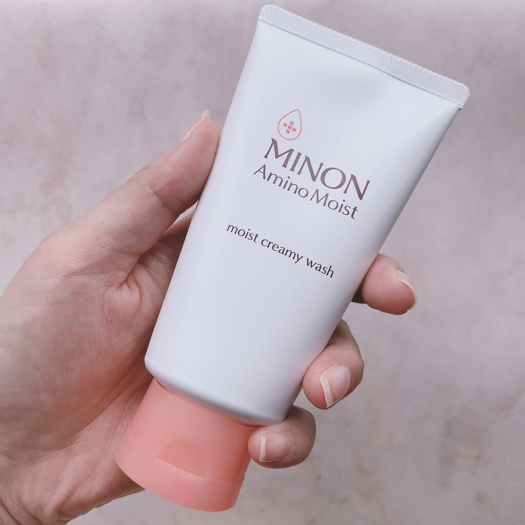 アミノモイスト モイストクリーミィ ウォッシュ/ミノン/洗顔フォームを使ったクチコミ（2枚目）